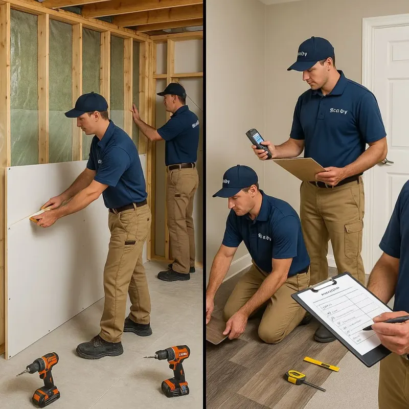 Repairs and Reconstruction process in Hale County, AL